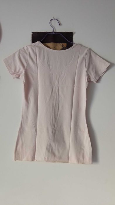 Camisola de algodão manga curta S