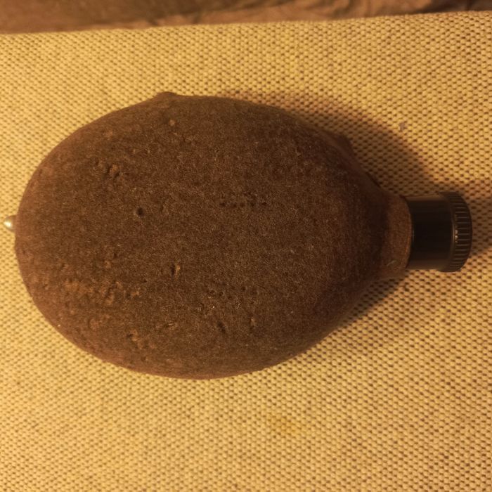 Rzadka ORYGINALNA niemiecka aluminiowa butelka na wodę Jaeger Wehrmach