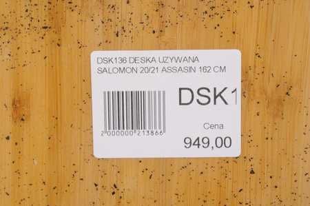 deska salamon assasin 162 cm