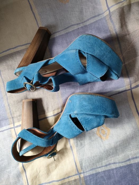 Sandálias  azuis