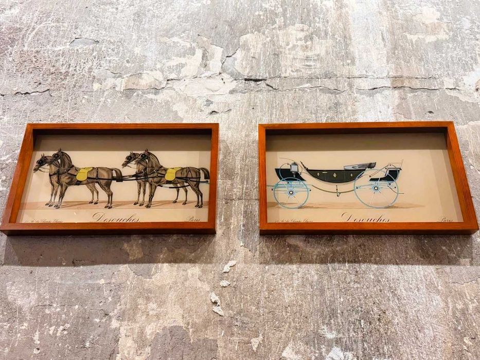 Stare grafiki w ramach Vintage powóz konny !! Showroom Warszawa !!