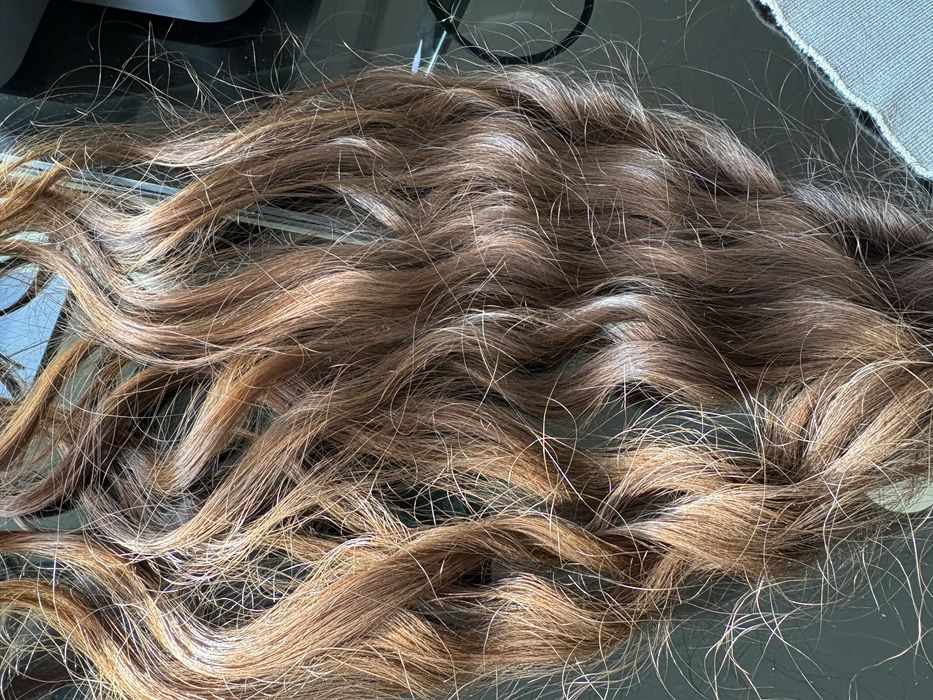 Wlosy dziewicze ciemny blond