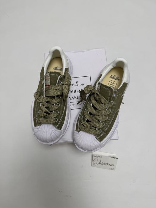 кеды кеди Maison Mihara olive 42 43 Balenciaga rick owens vetements protocol index