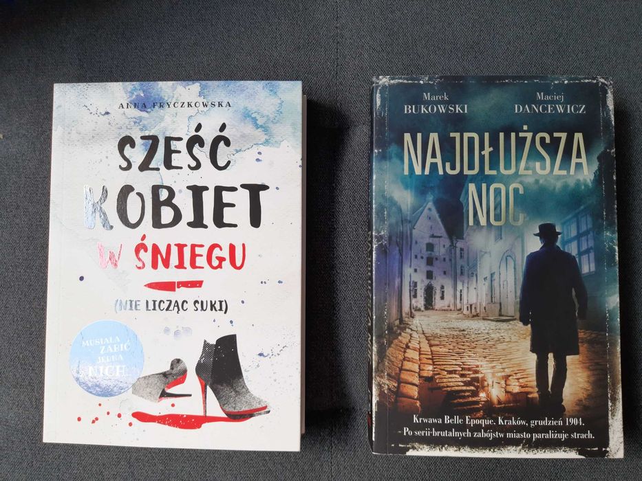 A. Fryczkowska "Sześć kobiet w śniegu", M. Bukowski "Najdłuższa noc"