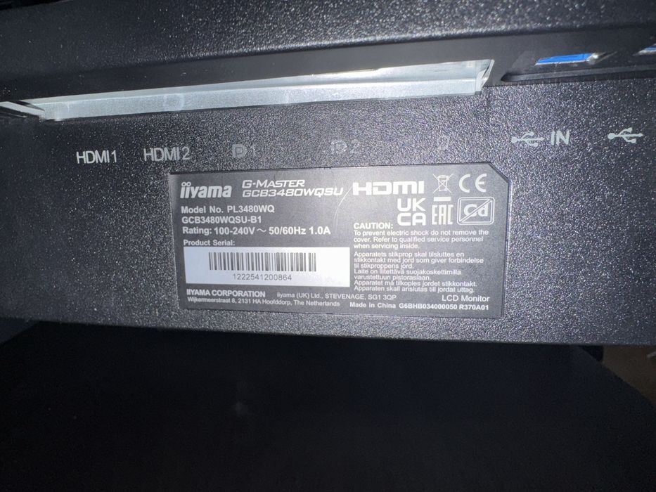 Monitor iiyama G-Master Red Eagle 34cale