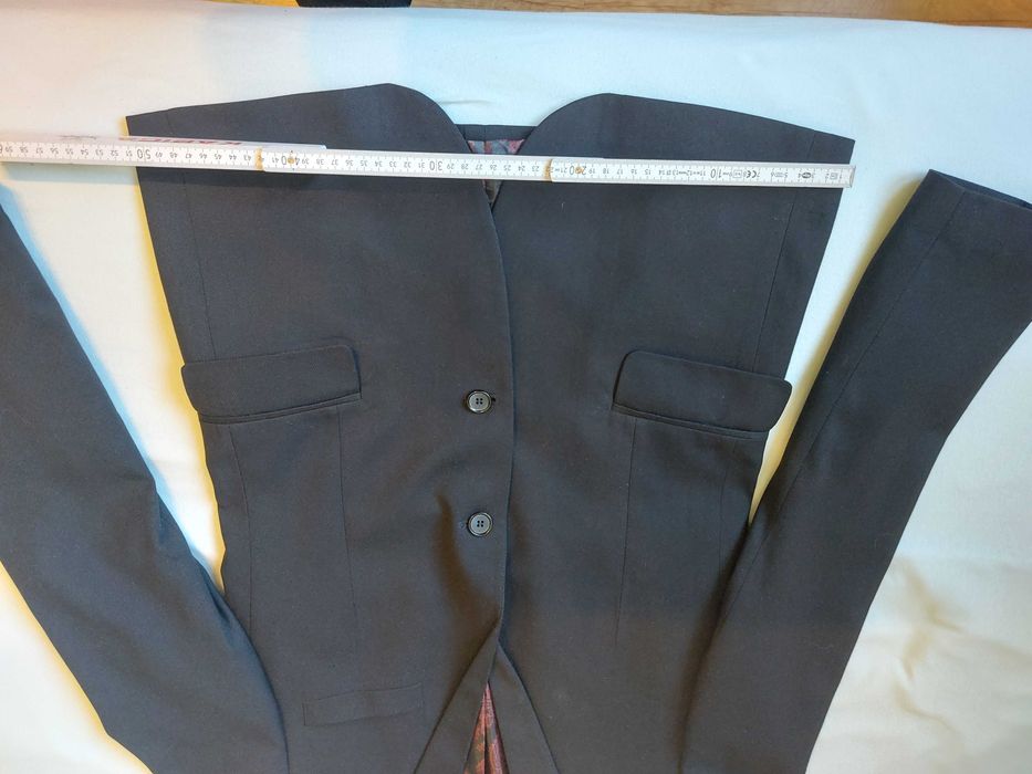 Czarny garnitur TADO ,rozmiar 188/182