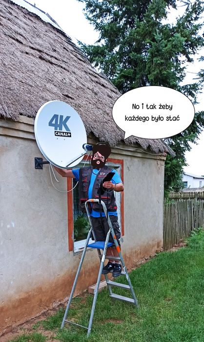 Montaż Anten Ustawienie  SAT  DVB-T  INTERNET