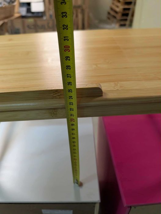 Stolik składany pod laptop do łóżka BAMBUS