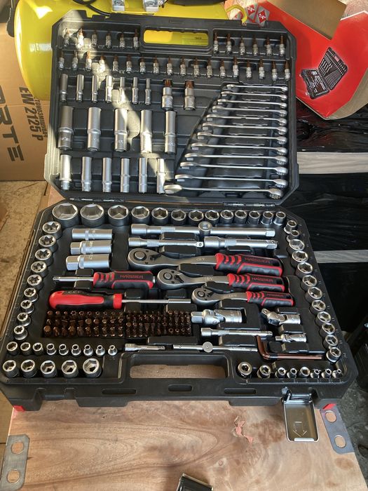 Набір інструментів Haisser 70234 1/2" 3/8" 1/4" 216 предметів