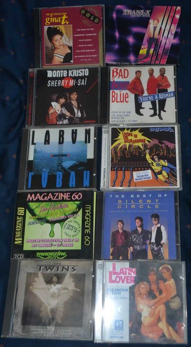 Italo Disco Hity Klubowe CD DVD Taneczne Dyskotek Lat 80-90 -