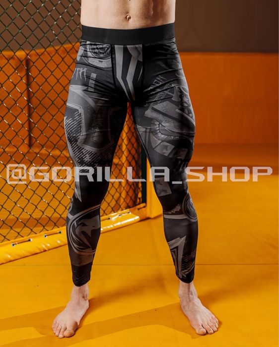 Костюм Venum Gladiator 4в1: (Ражгард, футболка, шорти, легінси)