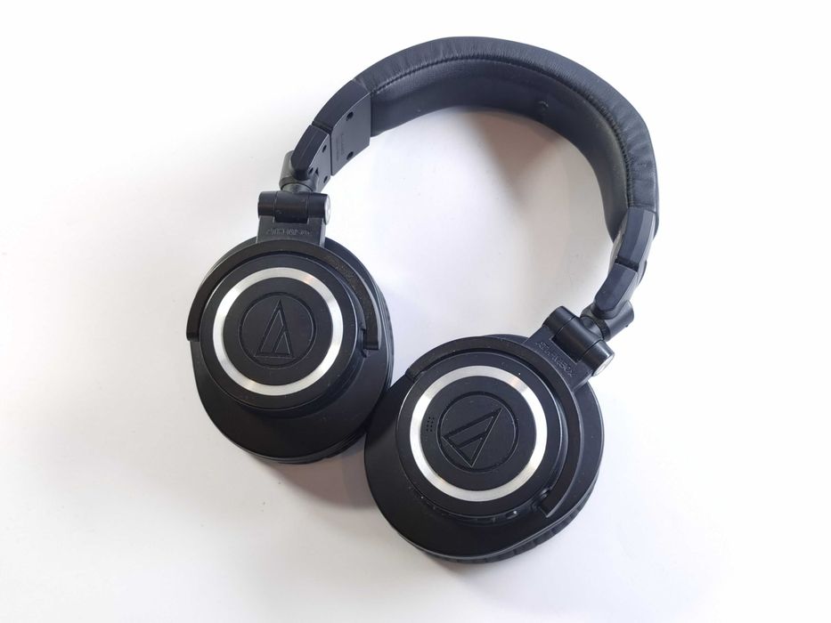 słuchawki AUDIOTECHNICA ATH-M50X stan idealny Kraków K18.pl