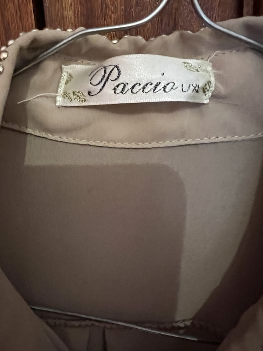 Camisa bege L mulher