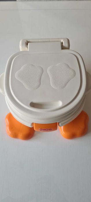 Fisher Price - Bacio Musical 3 em 1 Pato com Tampa em Ótimo Estado!