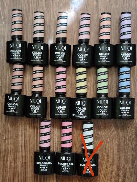 Zestaw lakierów Niuqi, nowy!