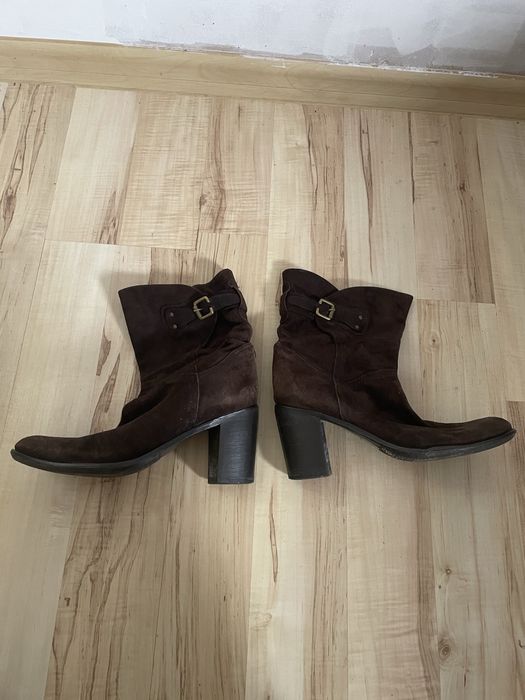 Botki kozaki skórzane Venezia