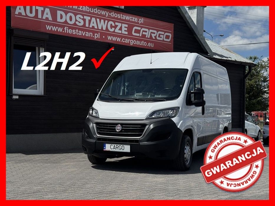 Fiat DUCATO  L2H2 2,3 120km  Klima #3 Osoby# Tempomat  Faktura 23%  VAT-1