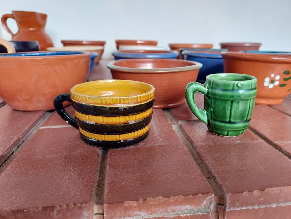 Lote 22 Peças Barro Tradicionais