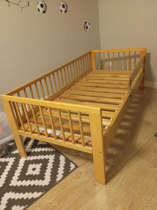 Łóżko dziecięce, dla dziecka 160x70 + dobry materac IKEA