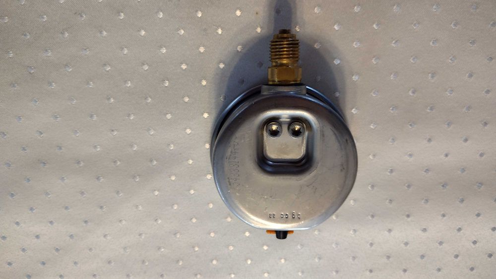 Wakuometr glicerynowy nierdzewny -1 - 3 bar EN 837-1