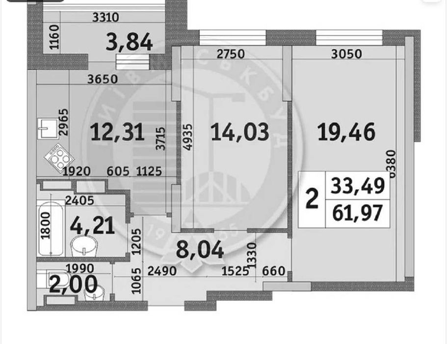 2-rooms apartment apartment by the address st. Ul Kakhovskaya (area 62 m²) - Atlanta.ua - photo 15