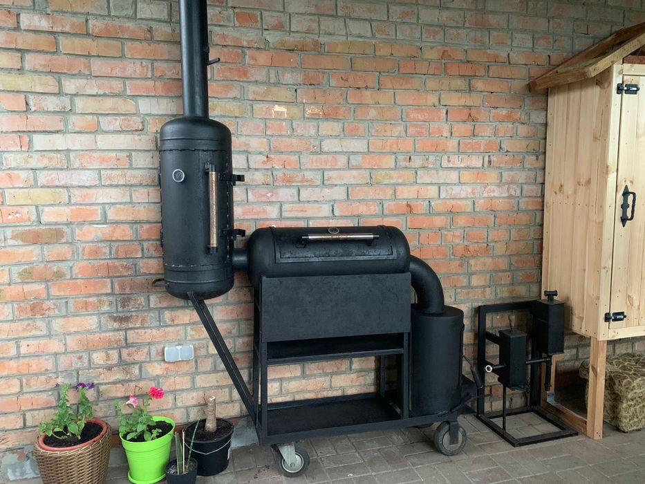 Каптільня для холодного і гарячого копчення