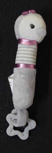 Pingwinek pluszowa piszczałka - gryzak interaktywny Smiki