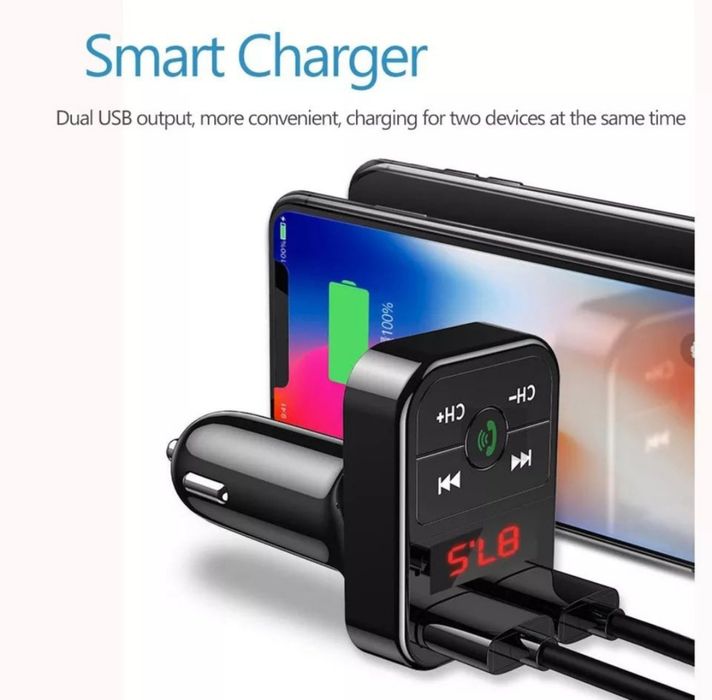 Bluetooth модулятор, fm модулятор, зарядка