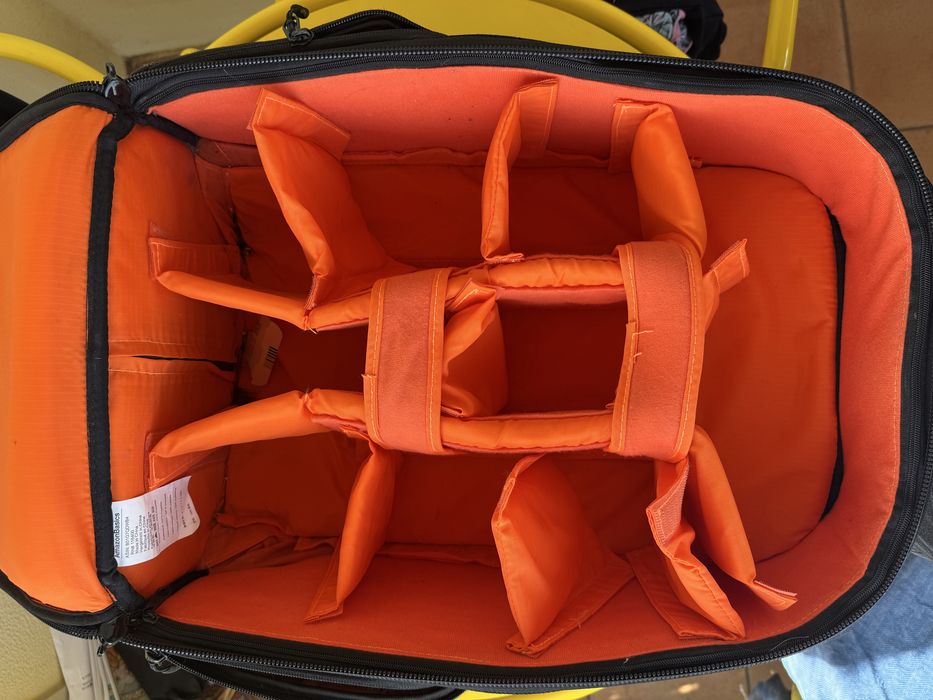 Troley mala mochila para fotografia