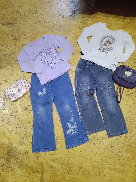 Продам джинси на дівчинку на зріст 116 см на 4-5 років
