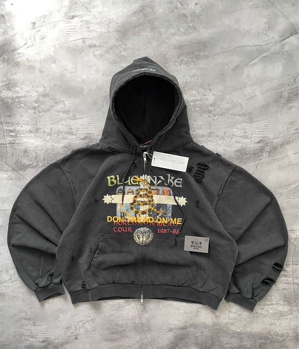 Зіп худі Project G/R Bluesnake темно сірого / чорного кольору