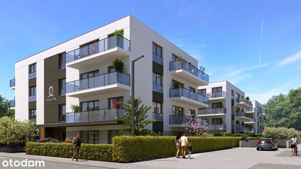 Kameralne willowe osiedle FUELDA |3-pokojowe |ogród 70 m2|premium