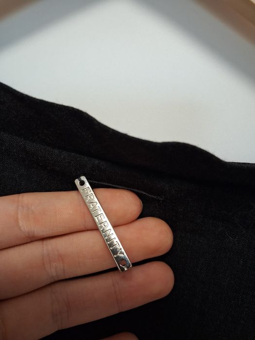 Fraternity szara damska sukienka wełniana welna owcza S