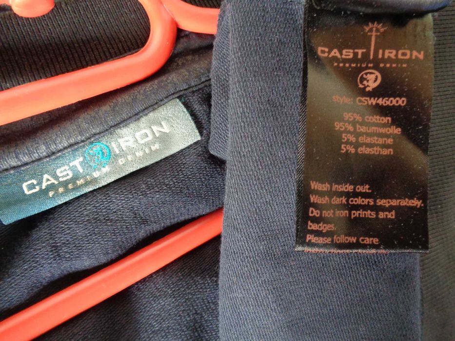 CAST IRON premium denim,bluza L. SUPER !