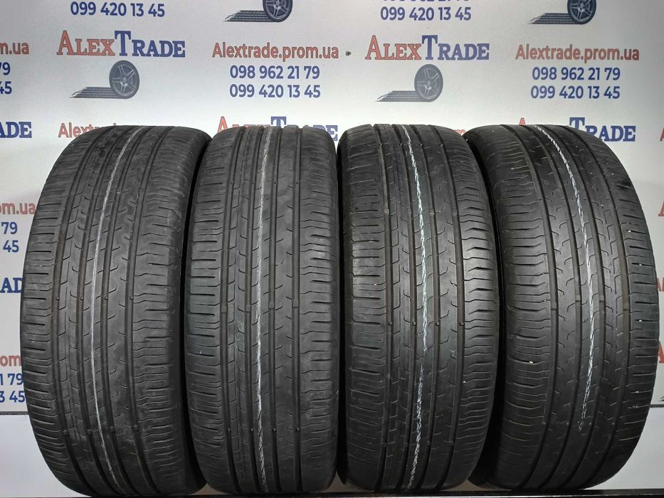4 шт. 235/55 R18 Continental EcoContact 6 ContiSeal літні шини бу