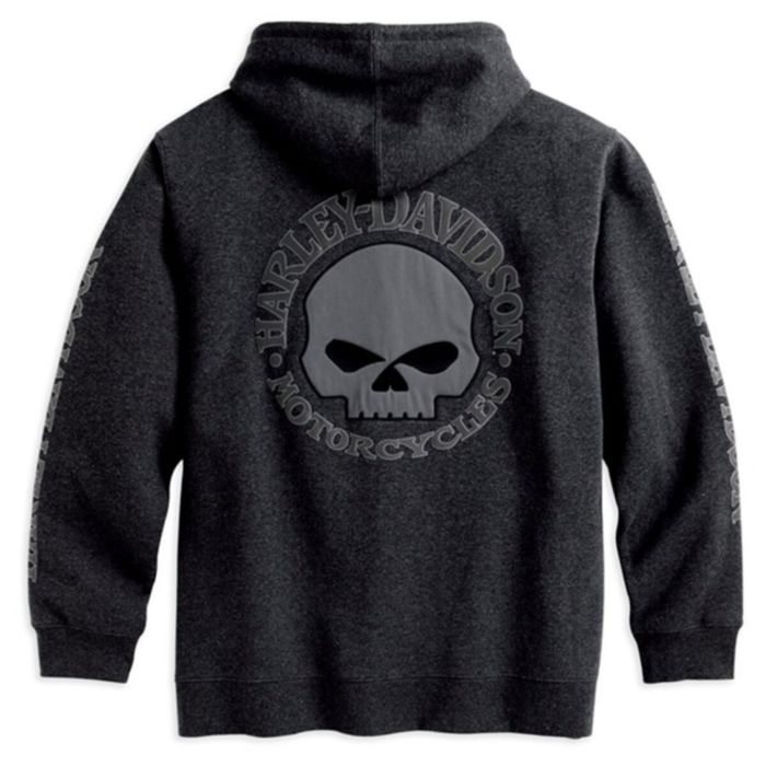 Bluza męska Harley-Davidson Hooded Skull Sweatshirt Sweater M