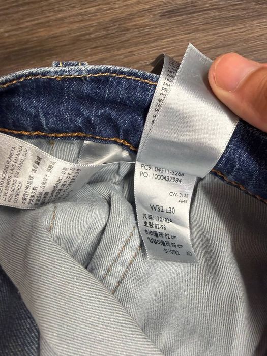 Джинси Levi's 511 Premium W32 L30 Преміум Джинс Левіс