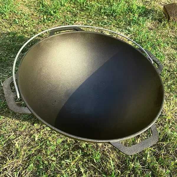 ℹ️ Казан чавунний татарський, азиатский от 4 до 15л. Крышка сковорода