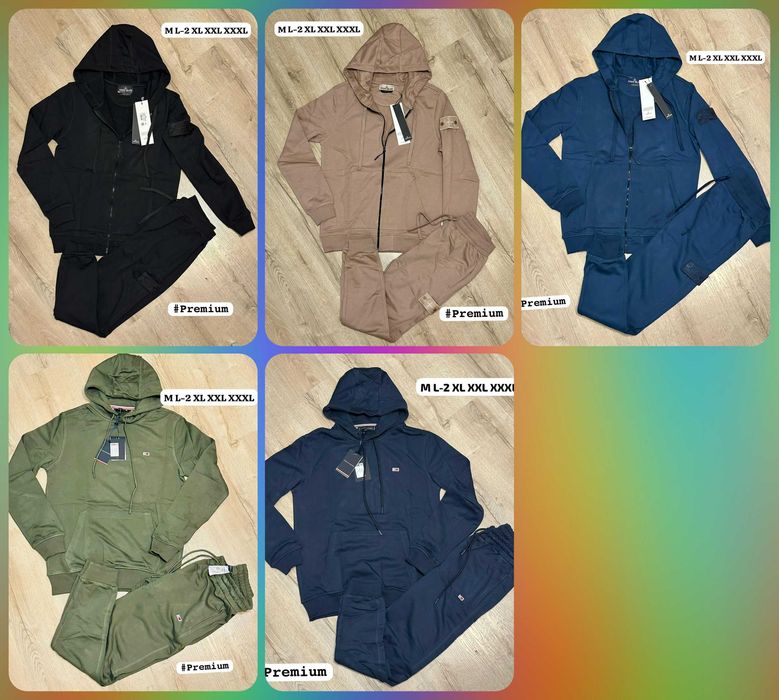 Komplety meskie stone Super Premium hugo boss tommy sklep dresy OUTLET