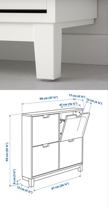 Sapateiras de parede IKEA