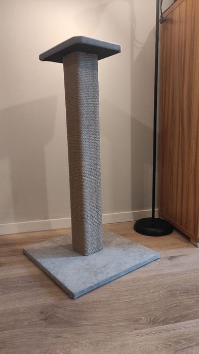 Stabilny drapak dla kota 90 cm | Drapak jutowy