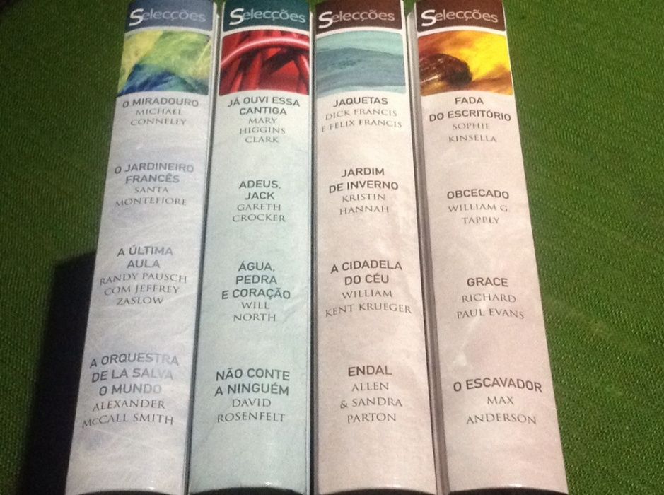 4 Livros da coleção "Selecções do Livro"