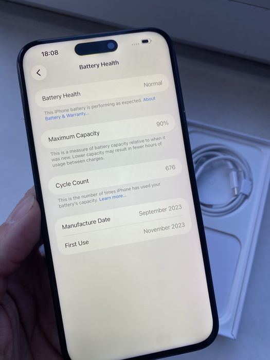 iPhone 15 pro max 256gb