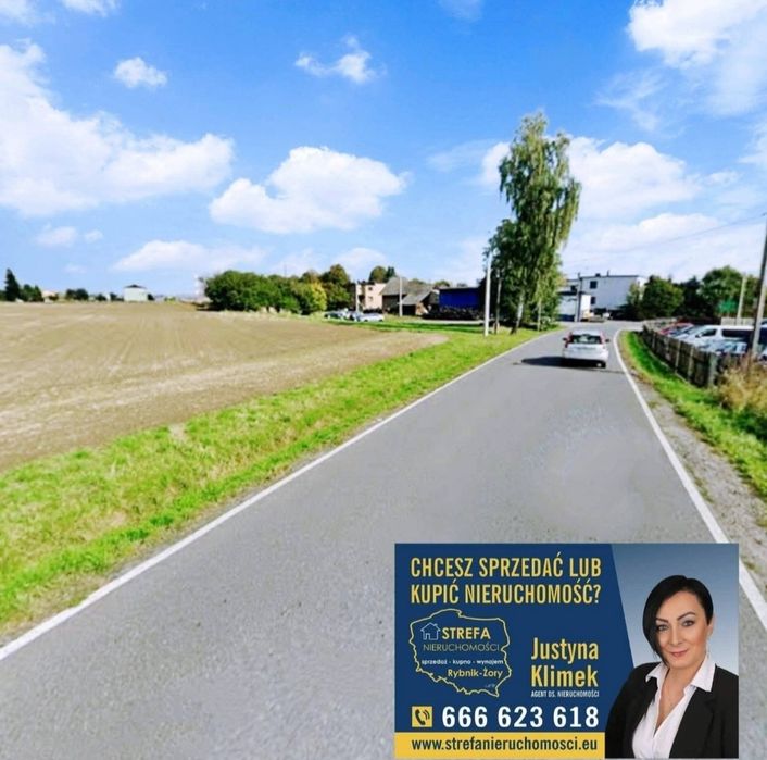 * Działki Działka usługowa Żory Owocowa  5021 m2 dobra lokalizacja *