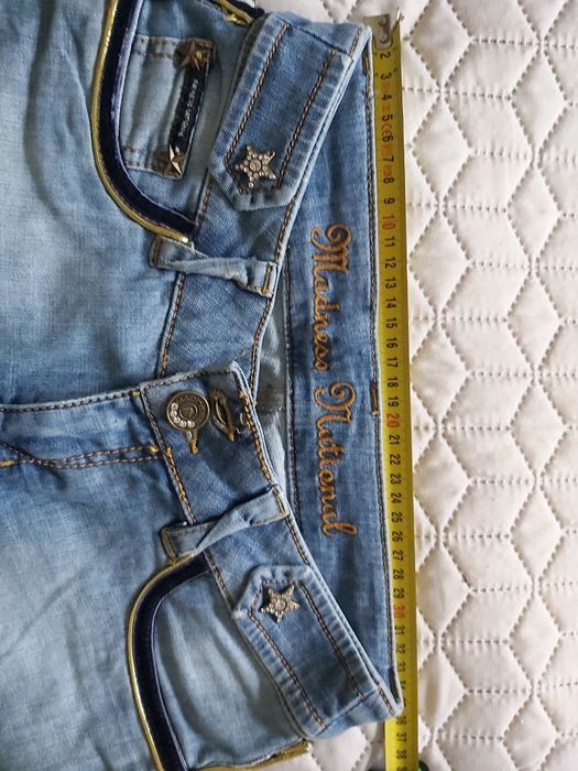 Spodnie jeans  damskie, A.M.N. MaDNESS NATIONAL  Rozmiar 28