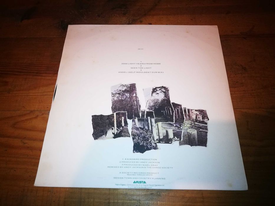 DANSE SOCIETY (Alternativo) - 2000 Light Years From Home  MAXI