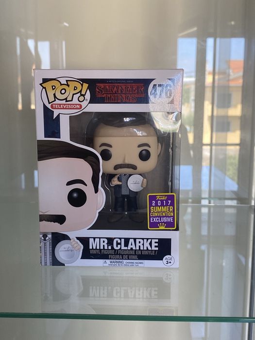 Funko Pop Stranger Things Mr. Clarke Rare64751439722883120