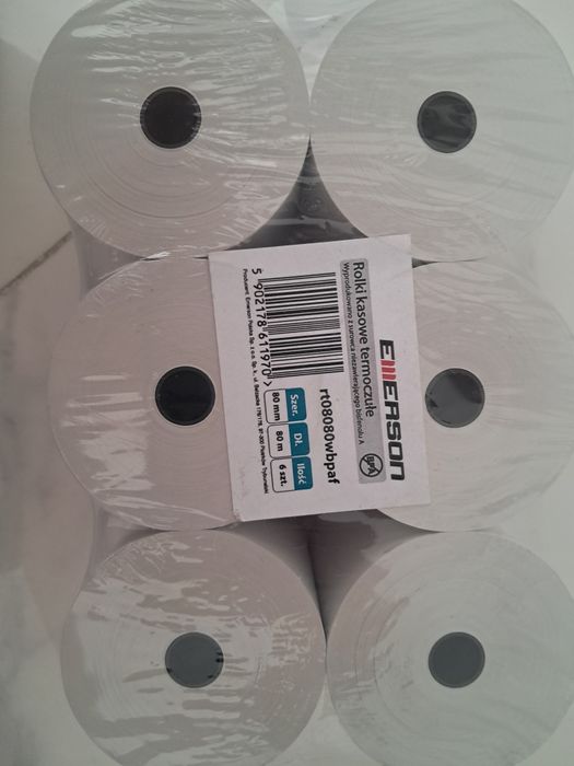 Rolki kasowe termoczułe