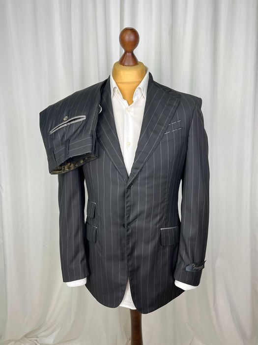 NEW BILLIONAIRE COUTURE Suit класичний костюм в полоску Luxury Galasso