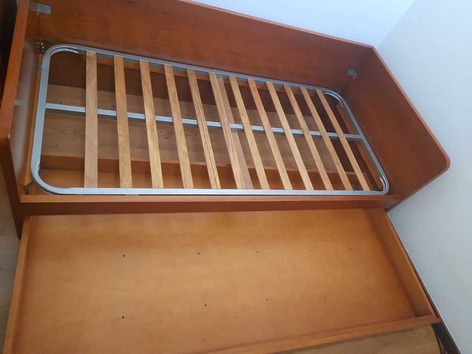 Cama com gaveta para colchão ou armazenamento